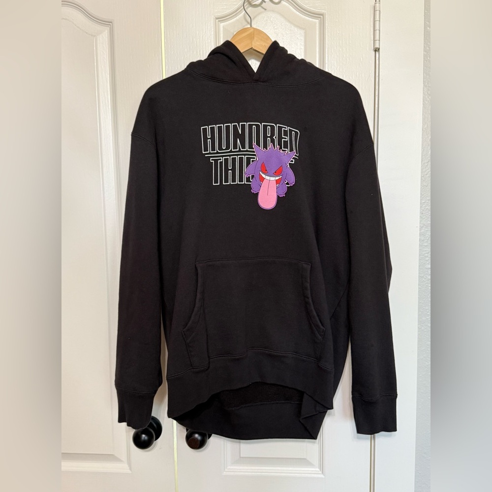 100 Theives × Pokémon Gengar
Hoodie size XLarge